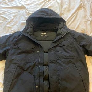 HUGE North Face Jacket WITH BUILT IN MASK